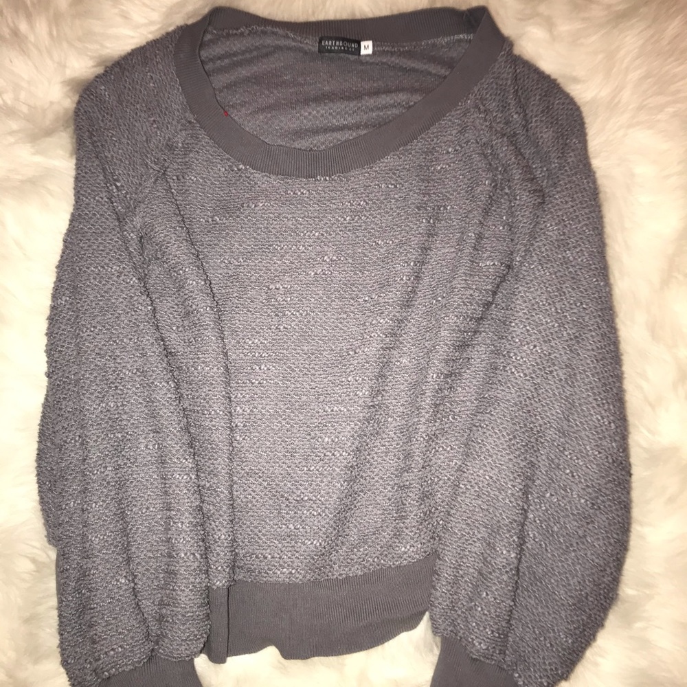 Grey Slouchy Sweater